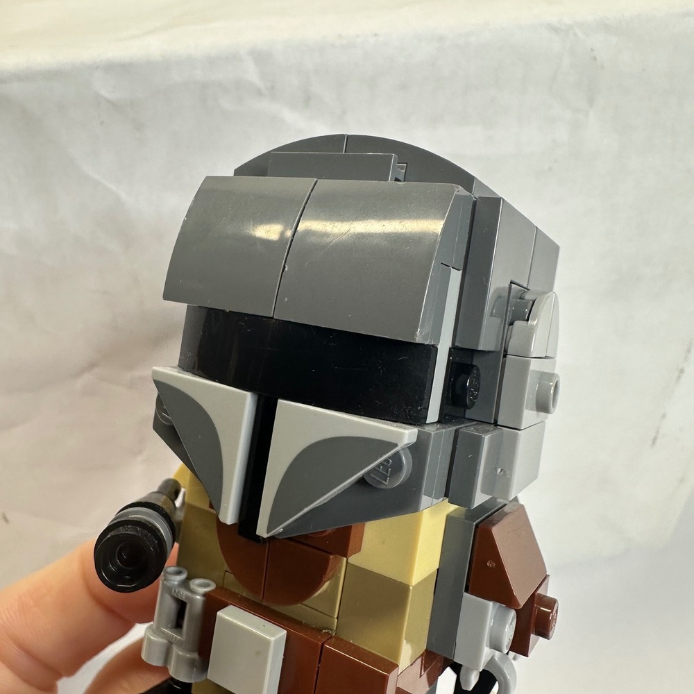 LEGO Star Wars BrickHeadz The Mandalorian &‎ The Child 75317 Building Complete - Picture 8 of 9